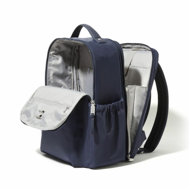 Sac à Dos Baggallini Tribeca Expandable Laptop Bleu Marine | WVA-81414360