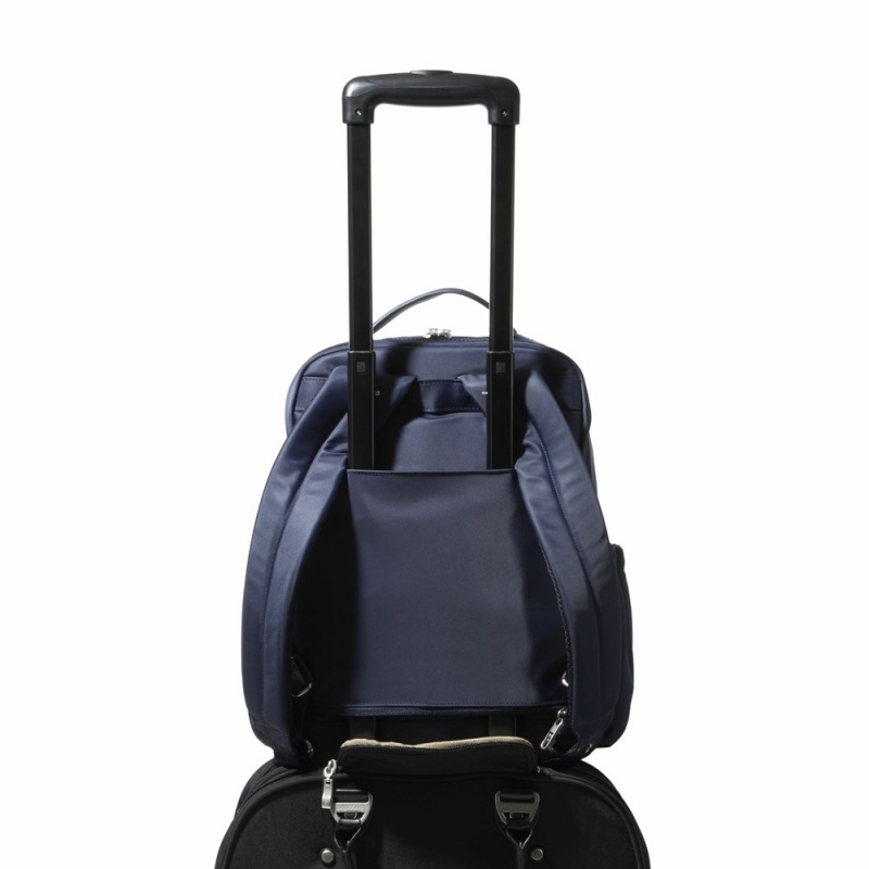 Sac à Dos Baggallini Tribeca Expandable Laptop Bleu Marine | WVA-81414360