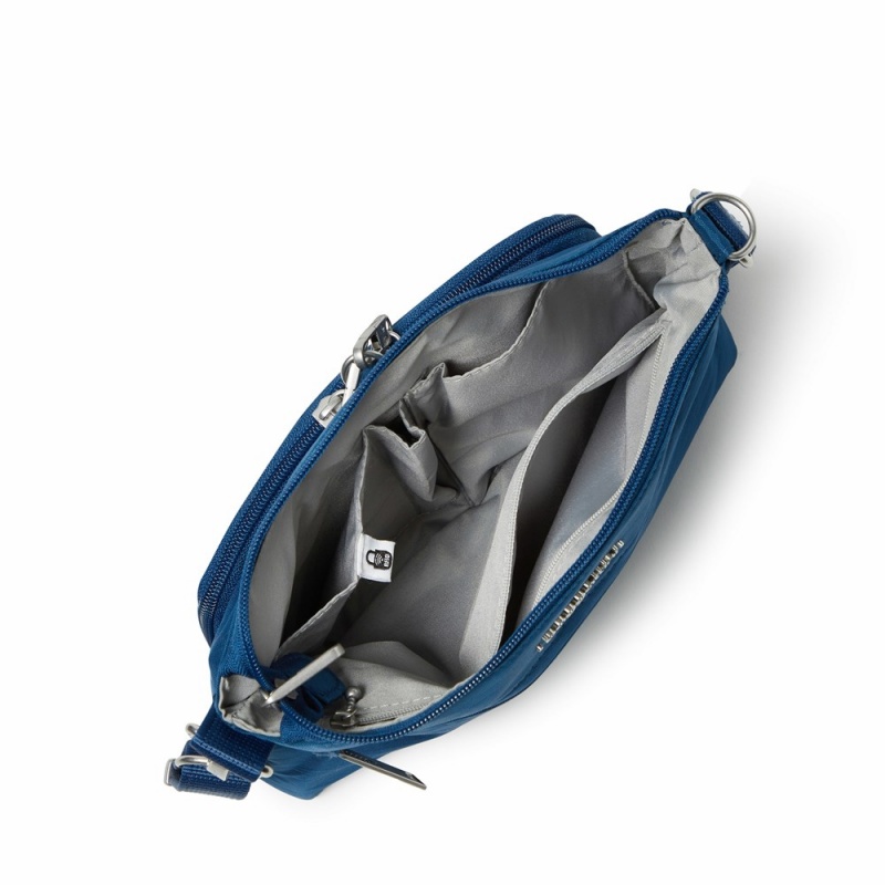 Sacs Crossbody Baggallini Securtex Anti-Theft Memento Bleu Marine | RZC-59188612