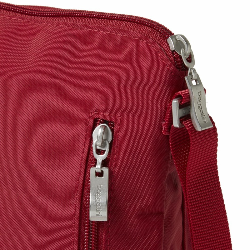 Sacs Crossbody Baggallini Pocket With RFID Grise Metal | UWC-93721310