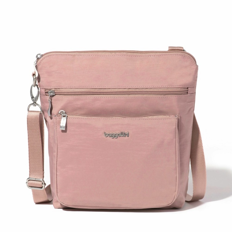 Sacs Crossbody Baggallini Modern Large Pocket Grise Metal | FRA-08652893