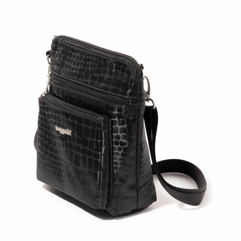 Sacs Crossbody Baggallini Modern Pocket Noir | ZZM-37851781