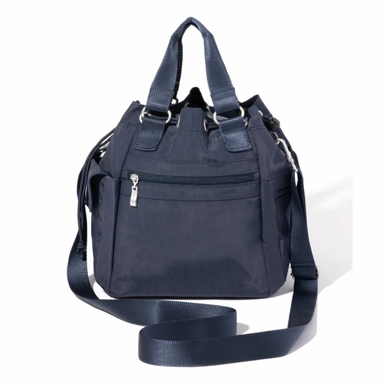 Sacs Crossbody Baggallini Modern Everywhere Drawstring Bag Bleu Marine | XAH-92177119