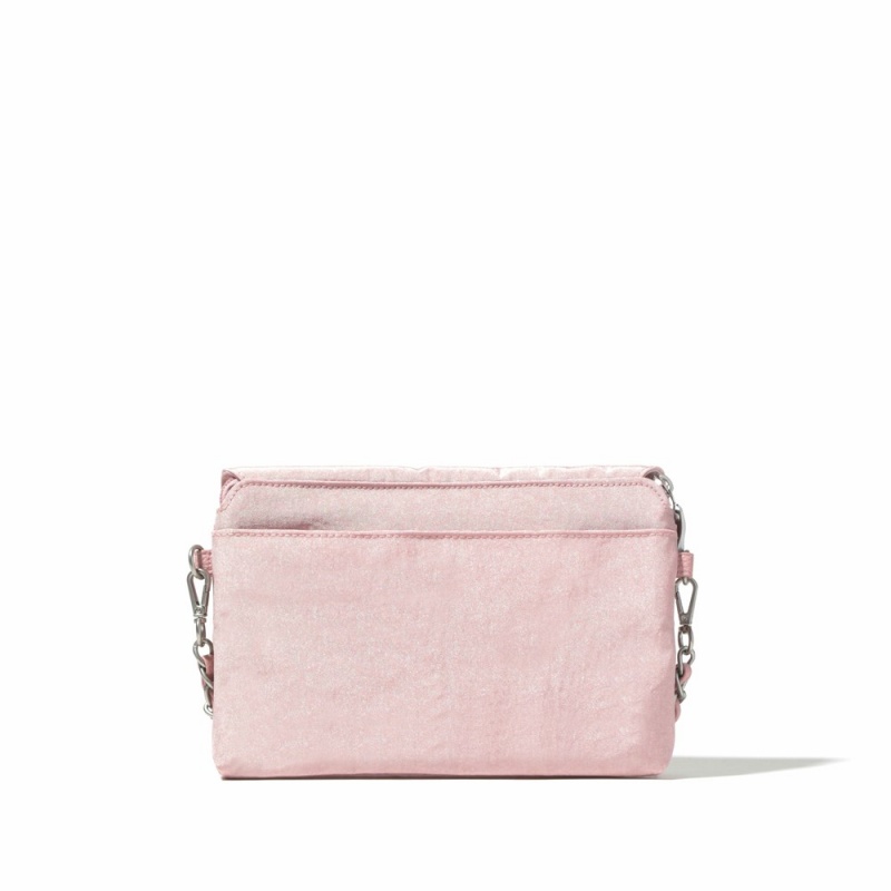 Sacs Crossbody Baggallini Flap with Chain Rose | FVT-02144989