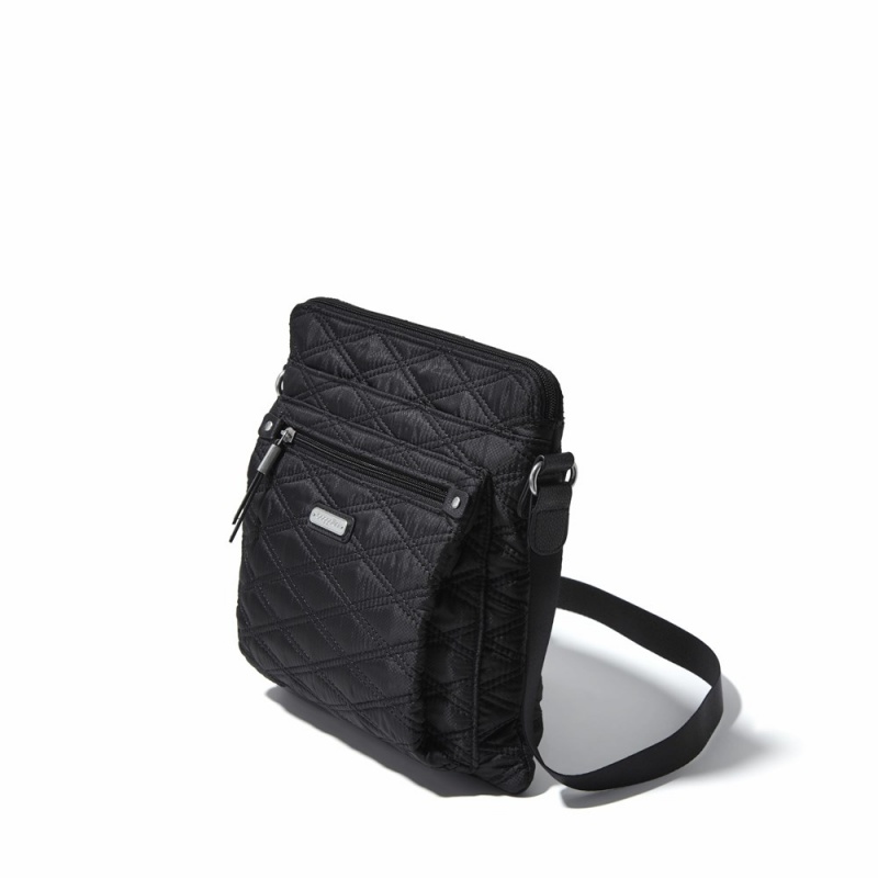 Sacs Crossbody Baggallini Go Bagg with RFID Wristlet Noir | ZGK-79970032