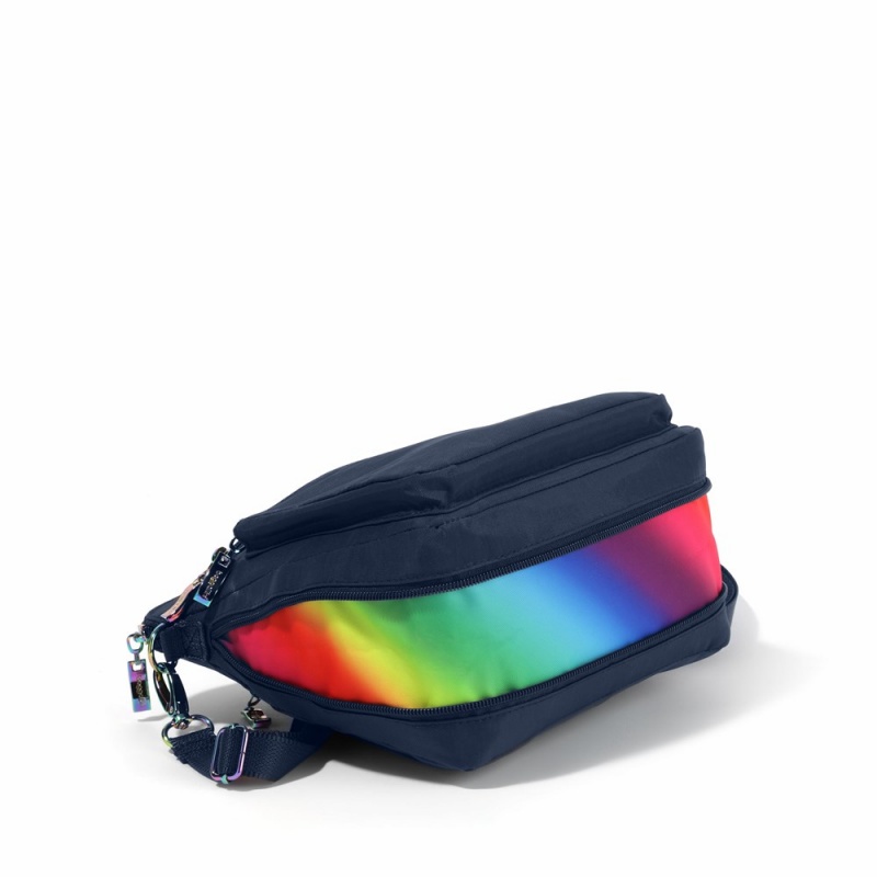 Sacs Crossbody Baggallini Expandable Modern Pocket Bleu Marine Multicolore | YJT-51164181