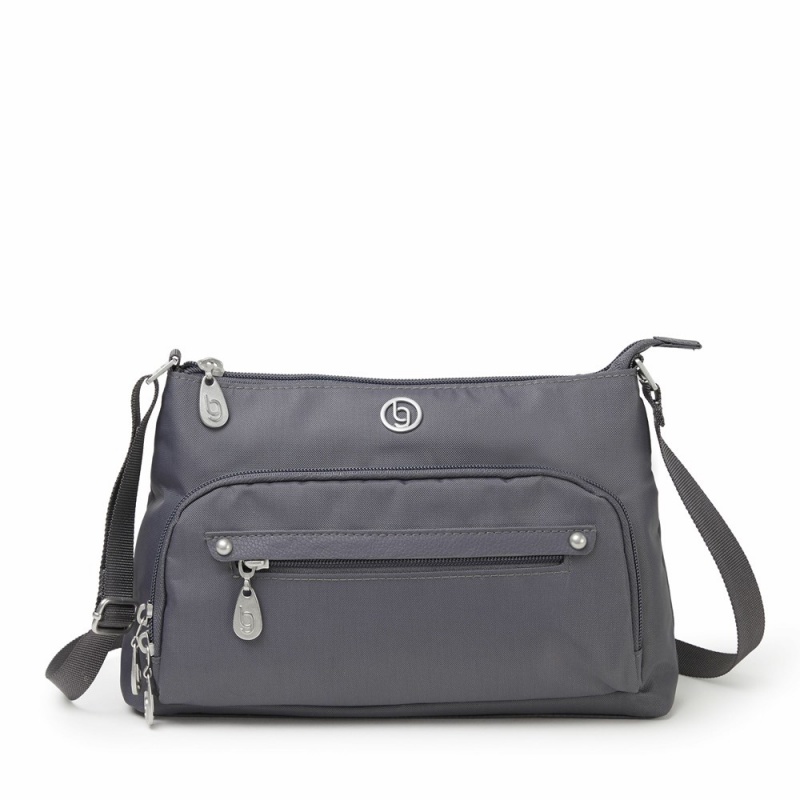 Sacs Crossbody Baggallini El Paso Grise | NDA-29513508