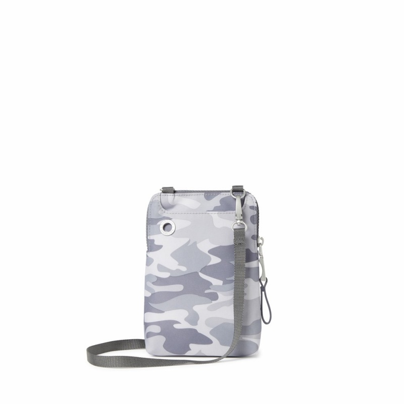 Sacs Crossbody Baggallini Broadway Grise Camouflage | MIX-72754282