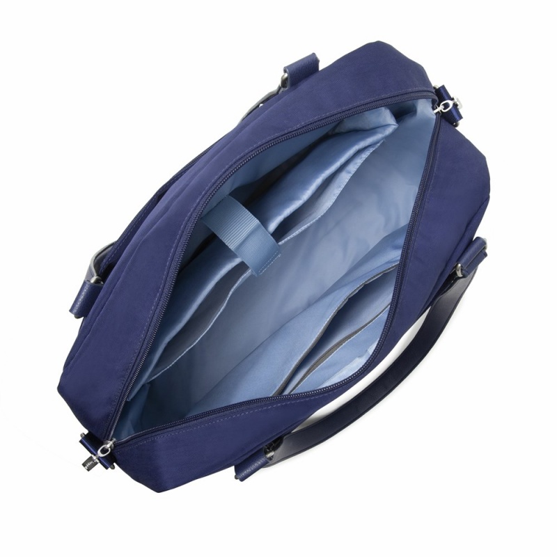 Sac a Main Baggallini Overnight Expandable Laptop With RFID Phone Wristlet Bleu Marine | ATK-37983954