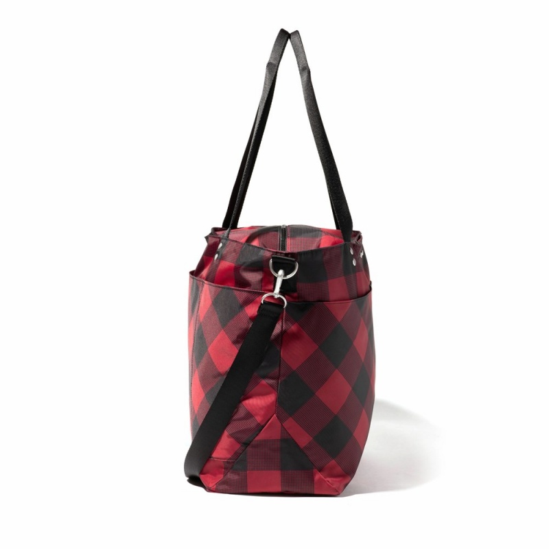 Sac a Main Baggallini Large Carryall Rouge | BRU-38495433