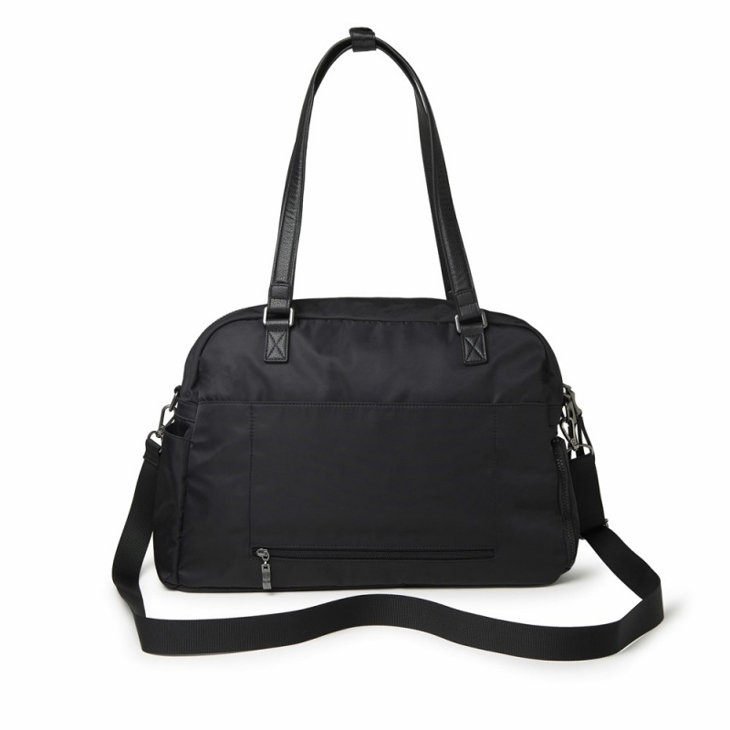 Sac Polochon Baggallini Fifth Avenue Weekender Noir | SOQ-22740921