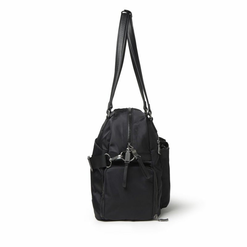 Sac Polochon Baggallini Fifth Avenue Weekender Noir | SOQ-22740921