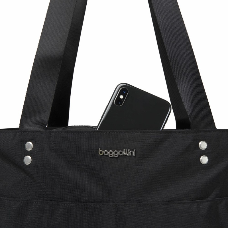 Sac a Main Baggallini Carryall Bag Noir | EJR-15056611