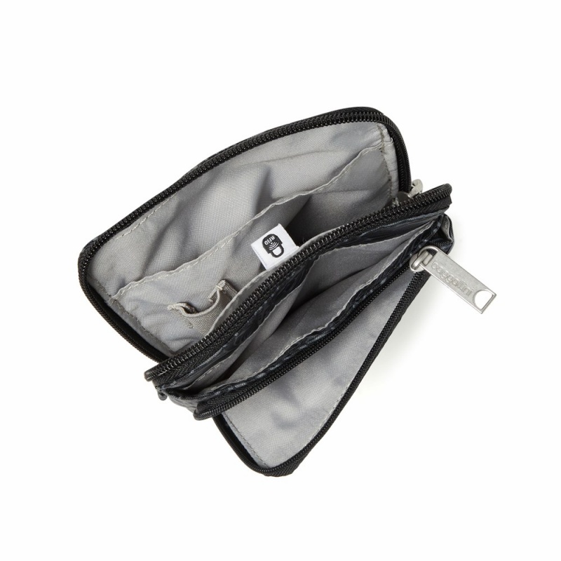 Mini Sacs Baggallini Securtex Anti-Theft Activity Crossbody Bag Grise Metal | ICE-65231545