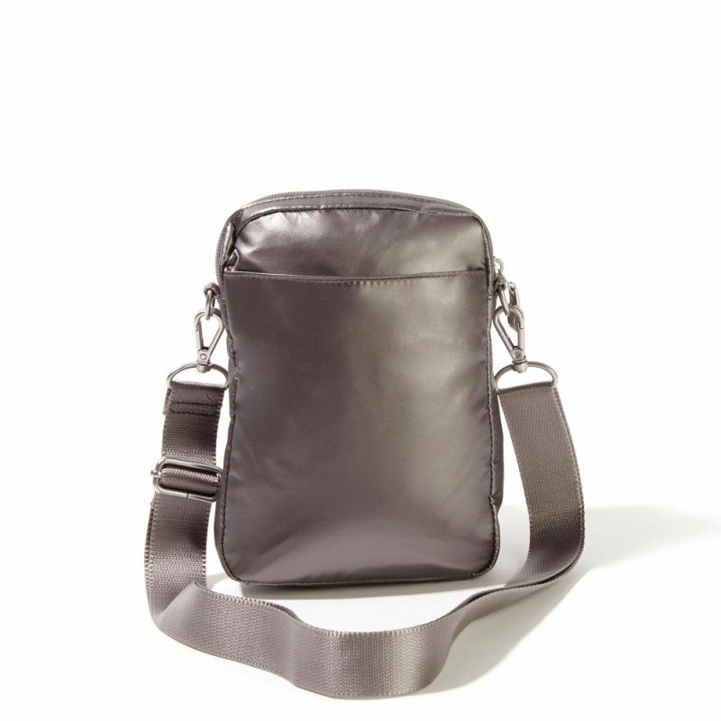 Mini Sacs Baggallini Modern Everywhere Explorer Crossbody Grise Metal | XYS-13087540