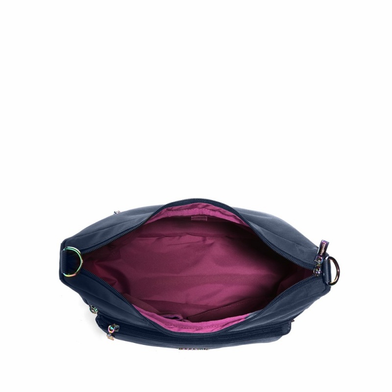 Sac Hobo Baggallini Expandable Modern Pocket Large Bleu Marine Multicolore | KBX-78912247