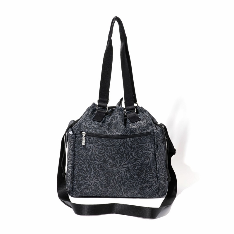 Sac a Main Baggallini Modern Everywhere Drawstring Tote Noir | QKY-44514029