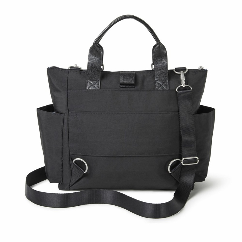 Sacs à Bandoulière Baggallini 3-In-1 Convertible Sac à Dos + Baby Changing Pad Noir | UOM-32013392