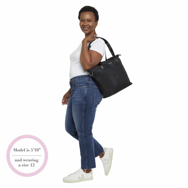 Sac a Main Baggallini Carryall Tote Bag Noir | BPA-04549367