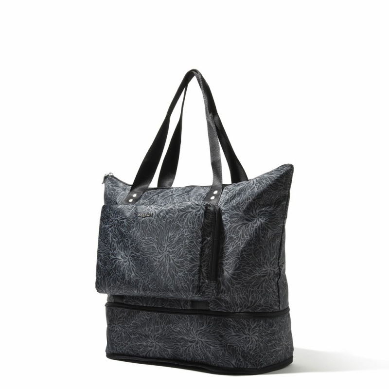 Sac a Main Baggallini Carryall Expandable Packable Tote Indigo | JDQ-56043433