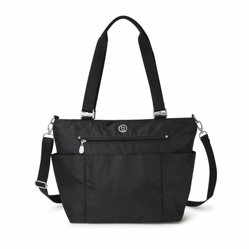 Sac a Main Baggallini Austin Tote Bag Noir | KJW-13423854