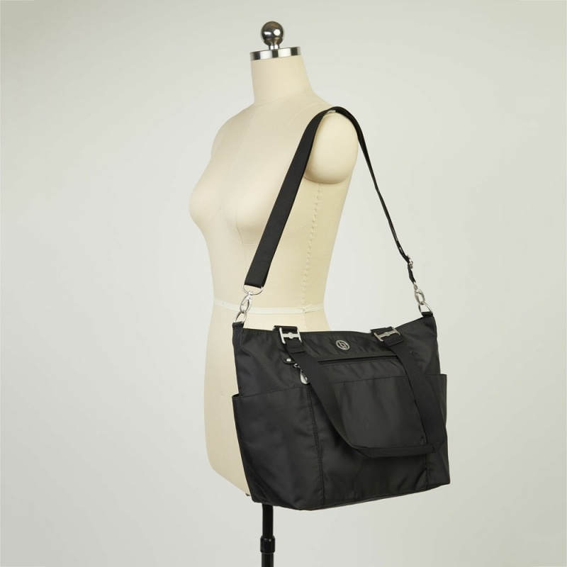 Sac a Main Baggallini Austin Tote Bag Noir | KJW-13423854